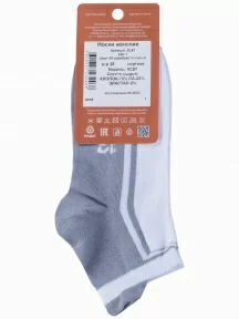 Женские носки "НАШЕ" Смоленской чулочной фабрики, 5С87, рис. 1, СЕРЕБРИСТО-СЕРЫЕ №54