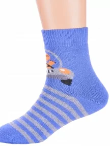 Детские махровые носки Брестские (БЧК), 14С3060, рис. 636, ВАСИЛЬКОВЫЕ