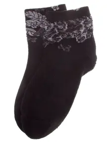 Женские махровые носки RuSocks (Орудьевский трикотаж) ЧЕРНЫЕ (Ж-2337)
