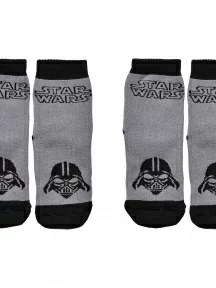 Комплект из 2 пар детских махровых носков ХОХ, 2-dz-1211, СЕРЫЕ