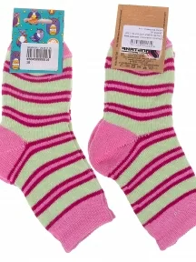 Детские махровые носки Альтаир, С114, САЛАТОВО-РОЗОВЫЕ