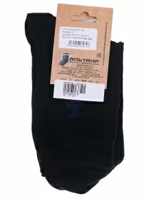 Мужские носки Альтаир, С45, ЧЕРНЫЕ с темно-синим