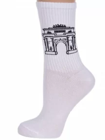 Женские носки "Челны Текстиль", L34ж, "Триумфальная арка"