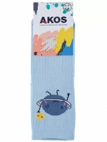 Детские носки Akos, CK41800 049, ГОЛУБЫЕ