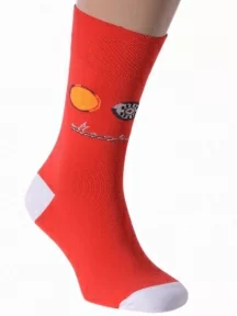 Мужские носки MSCLUB №М12, NM-145, КРАСНЫЕ