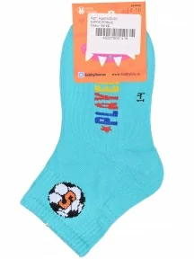 Детские спортивные носки Hobby Line, Ндх4520-05, БИРЮЗОВЫЕ