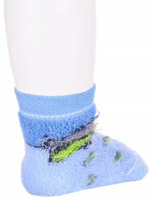 Детские махровые носки Брестские (БЧК), 14С3060, рис. 820, БЛЕДНО-ГОЛУБЫЕ