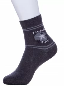 Детские носки Conte kids, 5С-11СП, рис. 180, ТЕМНО-СЕРЫЕ