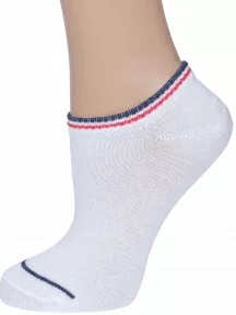 Детские ультракороткие носки "Борисоглебский трикотаж", 8С29, БЕЛЫЕ