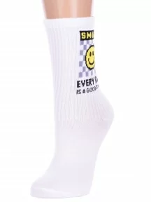 Детские спортивные носки Conte kids, 20С-167СП, рис. 923, БЕЛЫЕ