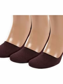 Комплект из 3 пар мужских подследников ХОХ, 3-SM-1301, КОРИЧНЕВЫЕ