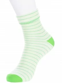 Подростковые носки LORENZline, П4, САЛАТОВЫЕ