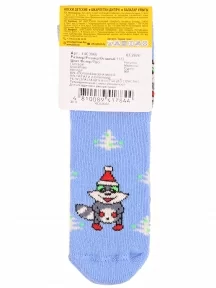 Детские махровые носки Брестские (БЧК), 14С3060, рис. 868, ГОЛУБЫЕ