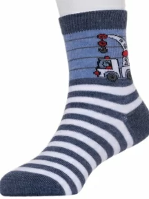Детские носки RuSocks (Орудьевский трикотаж), Д-86, рис. 02, ДЖИНС