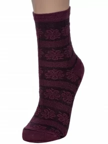 Женские носки Альтаир, С117, БОРДОВЫЕ