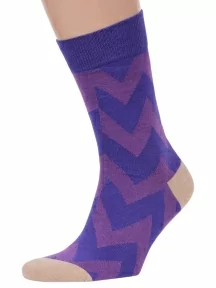 Мужские носки "Нева-Сокс", MAG-16, ФИОЛЕТОВО-СИРЕНЕВЫЕ
