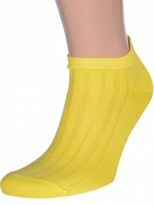 Мужские короткие носки LORENZline, К30, ЖЕЛТЫЕ