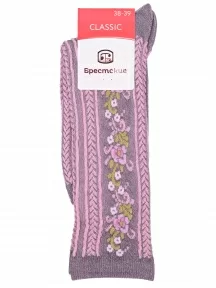 Женские носки Брестские (БЧК), 20С1140, рис. 573, СЕРЫЕ