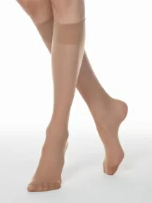 Комплект из 2 пар женских гольфов Conte, 8С-3СП/Tension 20Г, Natural, телесные