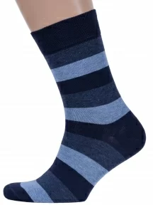 Мужские носки Брестские (БЧК), 15С2125, рис. 047, ТЕМНО-СИНИЕ