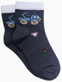 Детские носки LORENZline, Л87, ТЕМНО-СЕРЫЕ