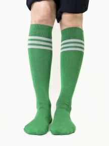 Гольфы unisex St. Friday Socks, 431-9, "Полосатая классика", ЗЕЛЕНЫЕ