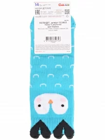 Детские носки Conte kids, 17С-59СП, рис. 603, БИРЮЗОВЫЕ