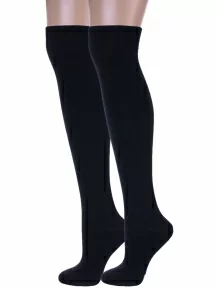 Комплект из 2 пар спортивных гольфин Альтаир, 2-Д95, ЧЕРНЫЕ