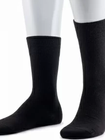 Мужские шерстяные носки Sergio Di Calze (PINGONS), 21SC2, ЧЕРНЫЕ