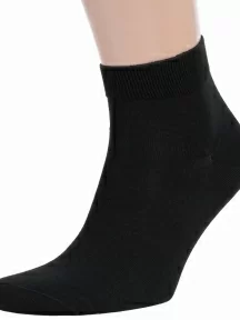 Мужские укороченные носки RuSocks (Орудьевский трикотаж), М-1125, ЧЕРНЫЕ