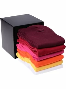 Набор мужских носков из мерсеризованного хлопка, 6 пар (ТМ Sergio di Calze), PG-17SC6-6, микс 4