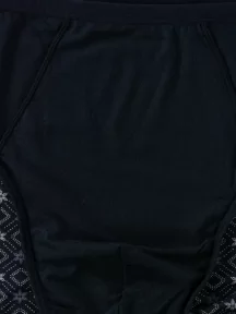 Мужские бамбуковые трусы-слипы SERGIO DALLINI, SG2932-1, ЧЕРНЫЕ