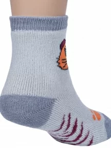 Детские махровые носки "НАШЕ" Смоленской чулочной фабрики, 232С1, рис. 11, СВЕТЛО-СЕРЫЕ №91