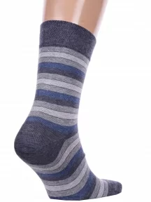 Мужские носки Брестские (БЧК), 15с2125, рис. 508, СЕРО-ДЖИНСОВЫЕ МЕЛАНЖ