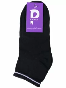 Спортивные носки Рина+, А 12, ЧЕРНЫЕ