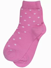 Детские носки RuSocks (Орудьевский трикотаж), Д-45, рис. 02, РОЗОВЫЕ
