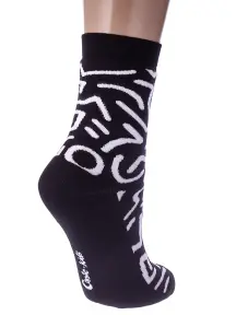 Детские махровые носки Conte kids рис. 594, ЧЕРНЫЕ (21С-13СП)
