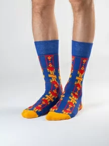 Набор из 3 пар мужских носков MSCLUB №М38, ВИ3-НМ38, микc 2 "Игра Цыпы"