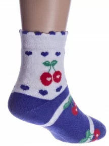 Набор для девочек из 10 пар махровых носков LORENZline, Л12-10, микс