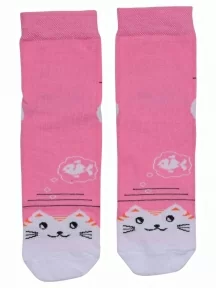 Детские носки ХОХ, D-3R12, РОЗОВЫЕ