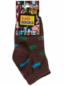Комплект из 3 пар детских носков Альтаир, 3-А56, ШОКОЛАД