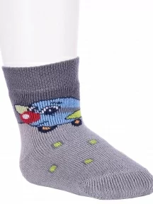 Детские махровые носки Брестские (БЧК), 14С3060, рис. 820, СВЕТЛО-СЕРЫЕ