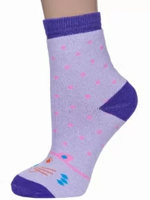 Детские махровые носки Альтаир, С112, СИРЕНЕВЫЕ