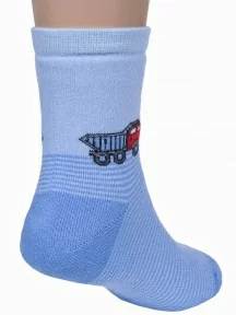 Детские махровые носки LORENZline, Л81, ГОЛУБЫЕ