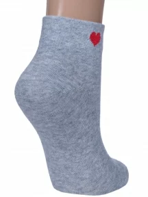 Женские носки "НАШЕ" Смоленской чулочной фабрики, 422С40, рис. 1, СЕРЫЕ МЕЛАНЖ №54-4