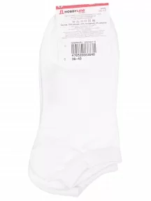 Женские носки Hobby Line, Нжу524, БЕЛЫЕ