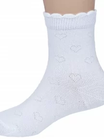 Детские носки "НАШЕ" Смоленской чулочной фабрики, 222С2, рис. 9, БЕЛЫЕ №0