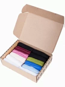 Набор женских носков из микромодала, 12 пар (ТМ Grinston socks), PG-15D34-17D3-12, микс