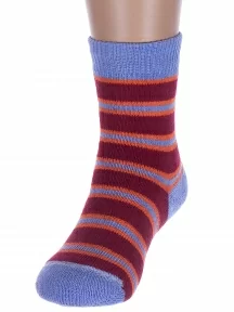 Детские махровые носки Альтаир, С114, БОРДОВО-ГОЛУБЫЕ