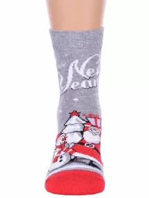 Детские носки Брестские (БЧК), 20С3079, рис. 8011, СЕРЫЕ МЕЛАНЖ